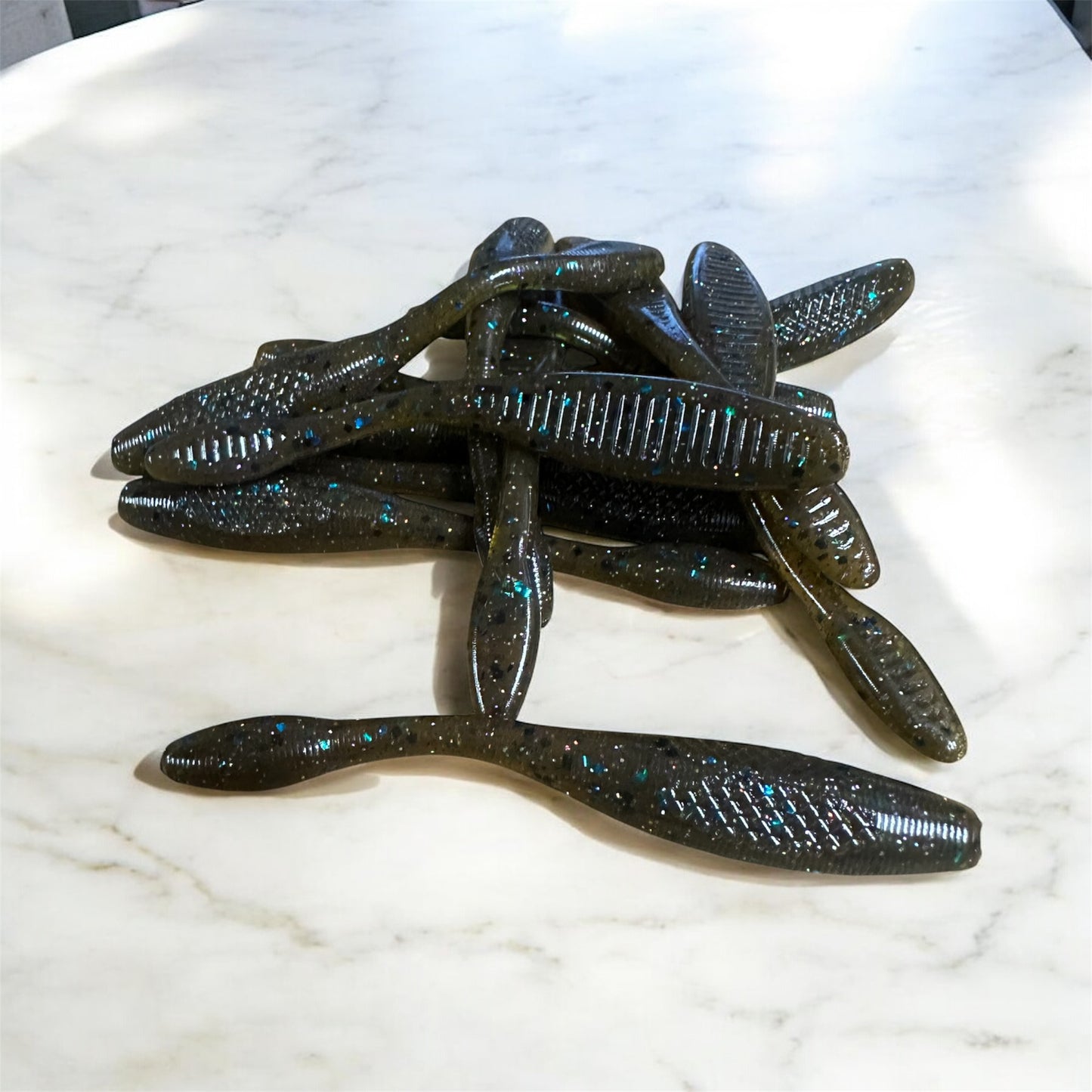 3.5” Flat Dropshot Worm