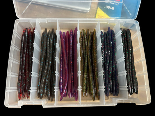 (60) 6” Finesse Tricksters (Box Included)