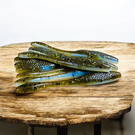 3.5” Flat Dropshot Worm