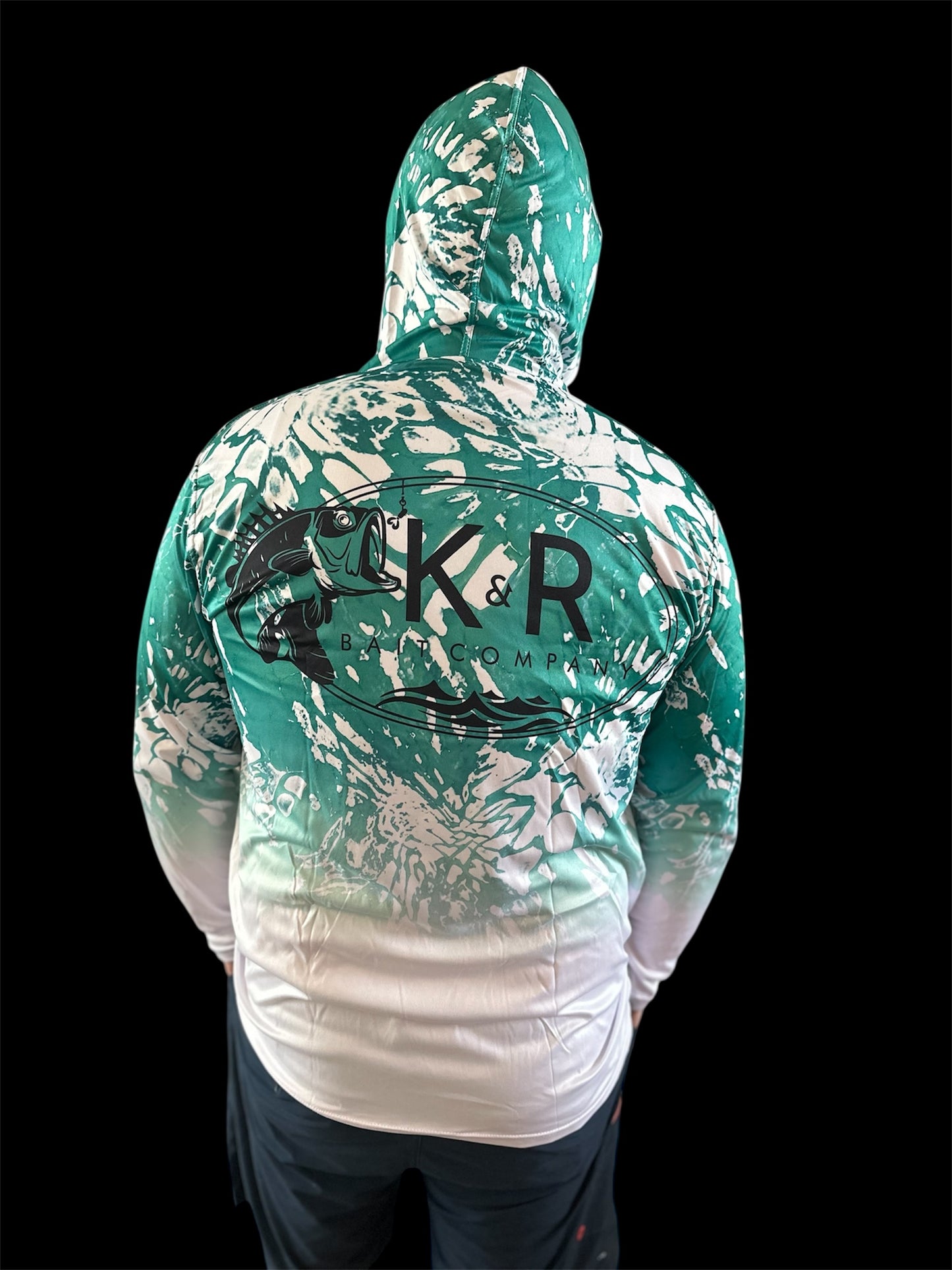 Laminated Long Sleeve Hoodie