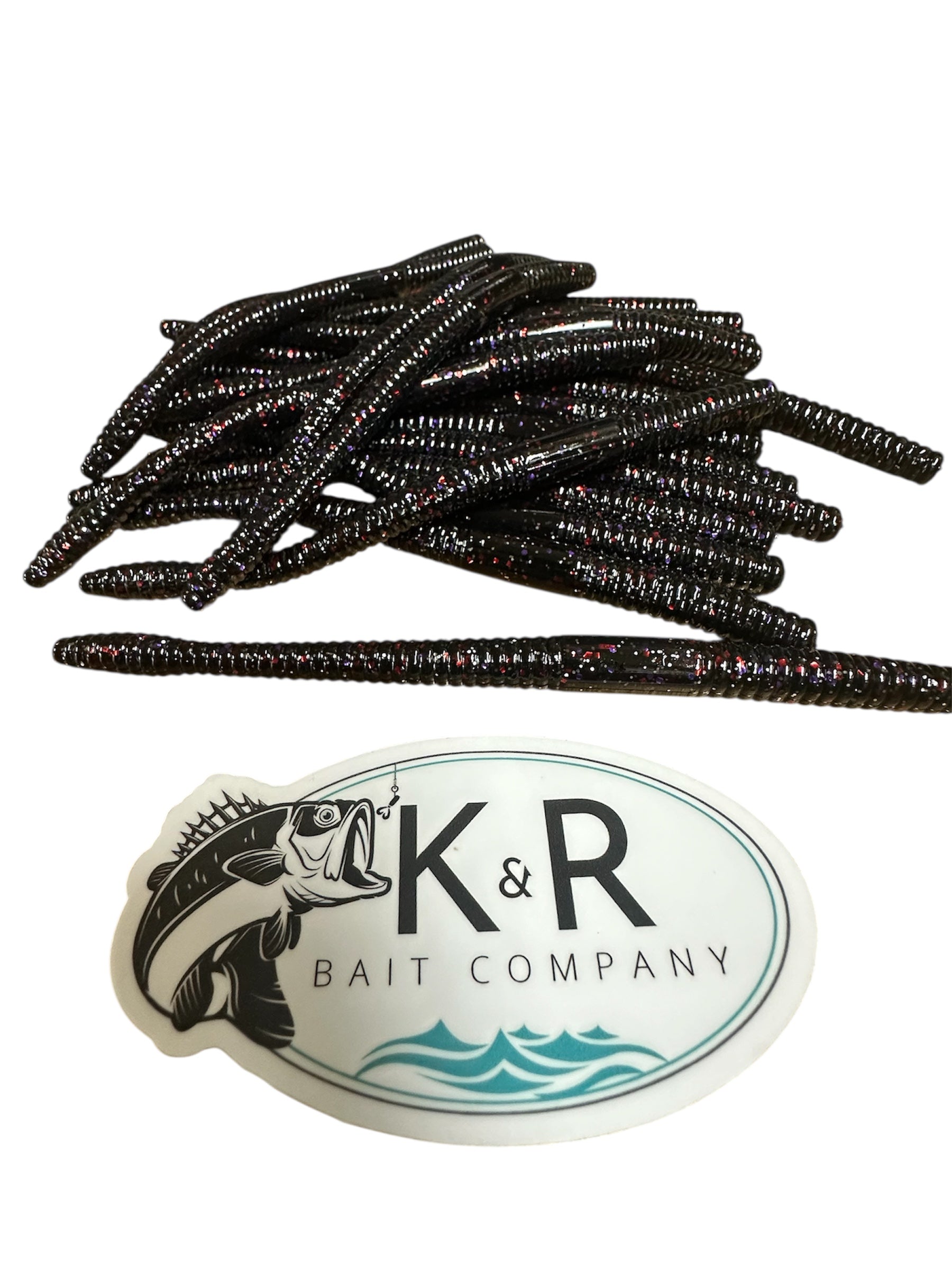 6” Round Treat Worms – K&R Bait Company